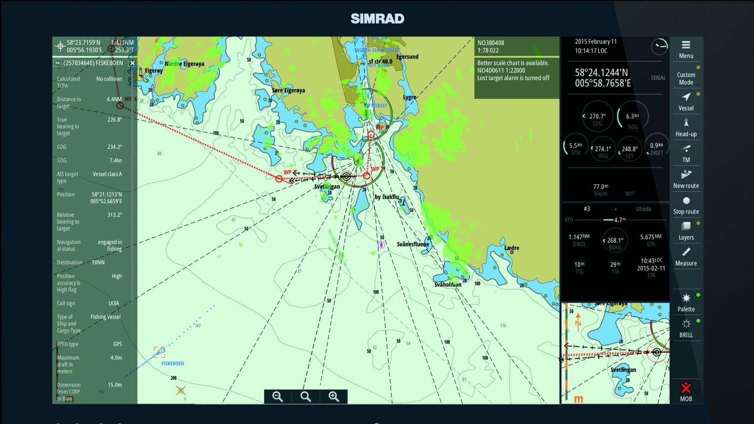 Simrad Announces New IMO TypeApproved E5024 ECDIS System